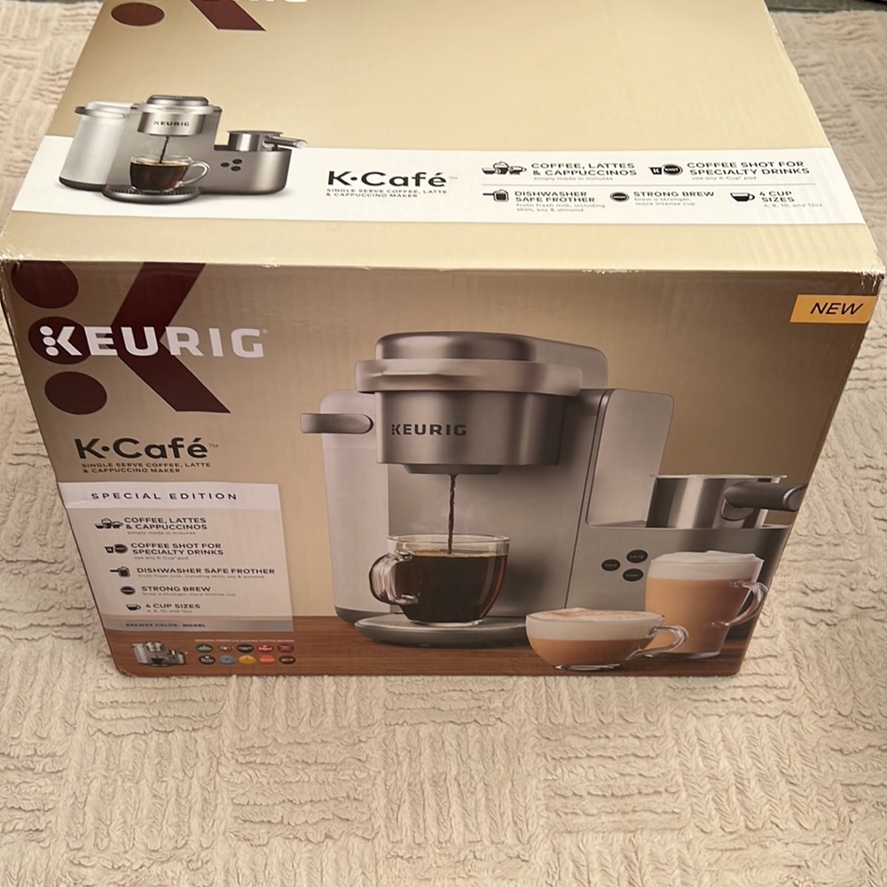 Keurig K-Cafe Special Edition K-Cup Pod Coffee, Latte and Cappuccino Maker, New - Picture 14 of 16